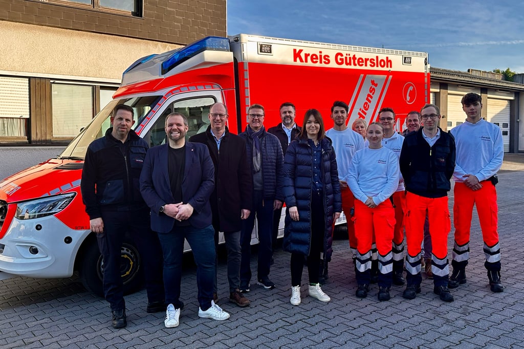 2027 neue Rettungswachen in Halle und Steinhagen