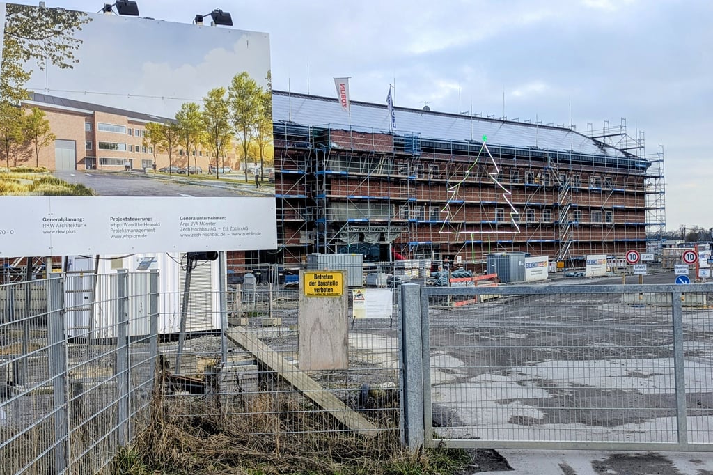 Das neue Gefängnis in Wolbeck: Innenausbau läuft auf Hochtouren