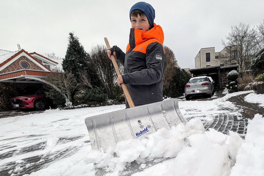 Münster blickt auf ein Wochenende im Schnee