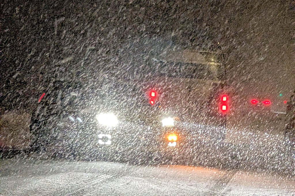 Starker Schneefall führt zu mehreren Unfällen auf A31