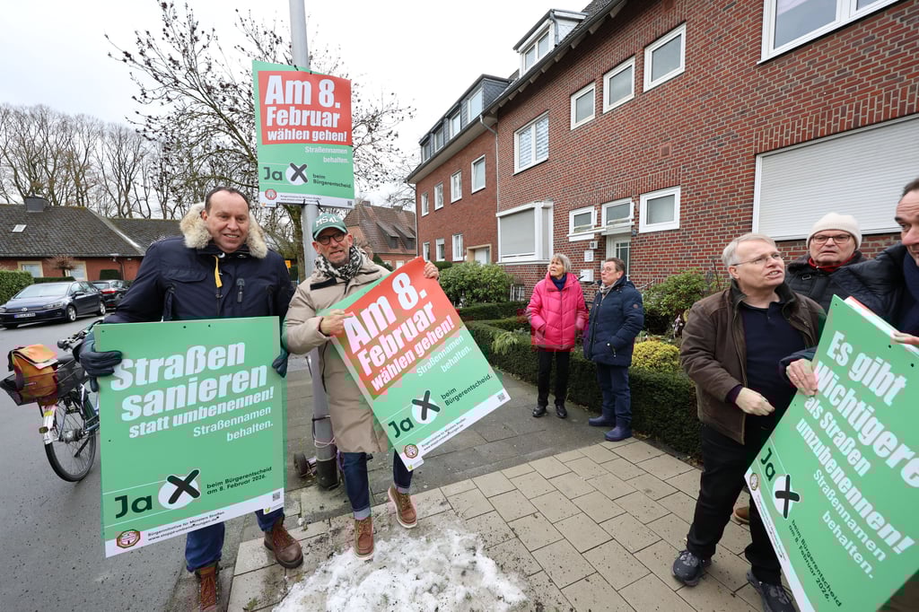 Es geht um Straßennamen – mehr nicht