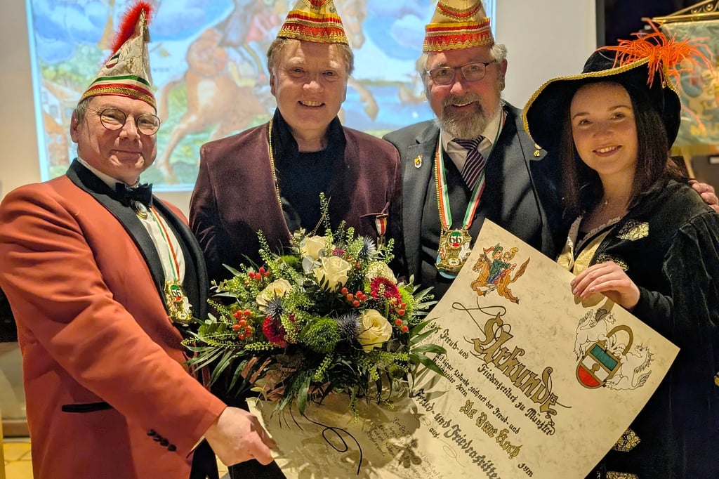 Uwe Koch ist neuer Freud- und Friedensritter