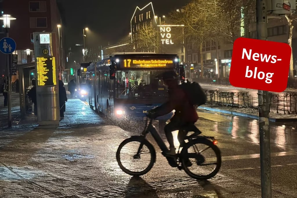 Glätte im Münsterland: Unwetterwarnungen aufgehoben