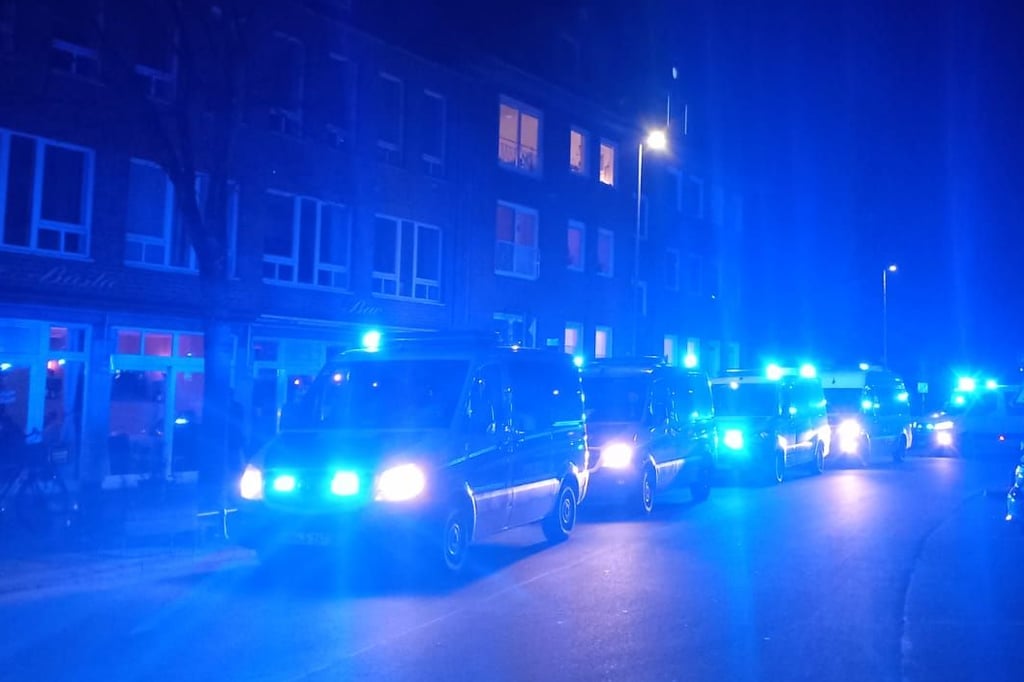 Rund 1100 Demonstranten ziehen durch Münsters Innenstadt