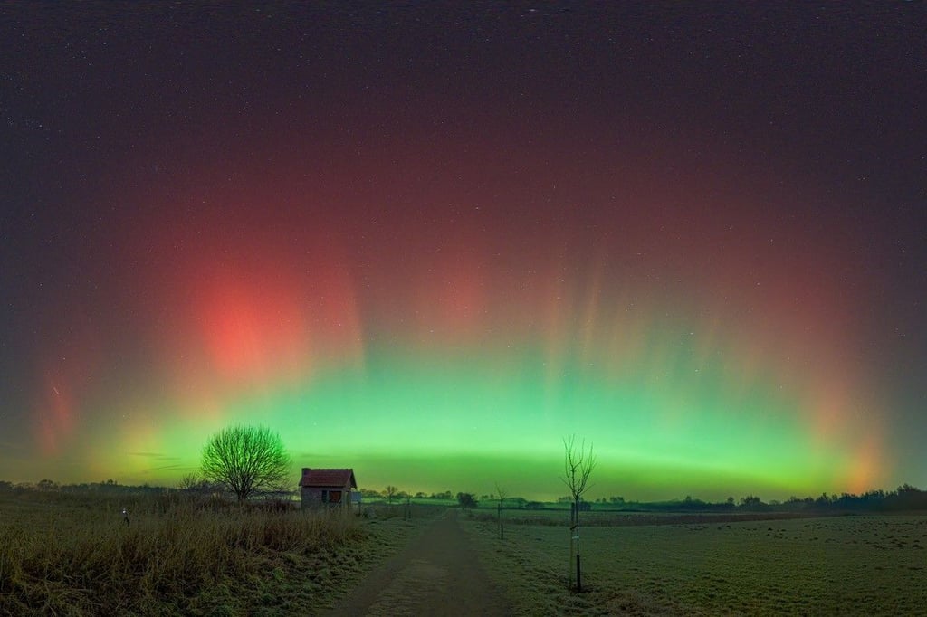 Polarlichter holen Münsteraner aus den Betten