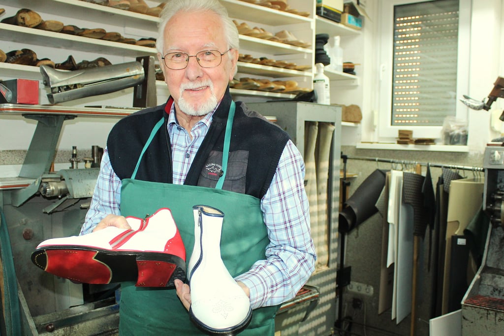 Schuhmacher Franz-Josef Schäpers: Mit 83 Jahren noch in der Werkstatt
