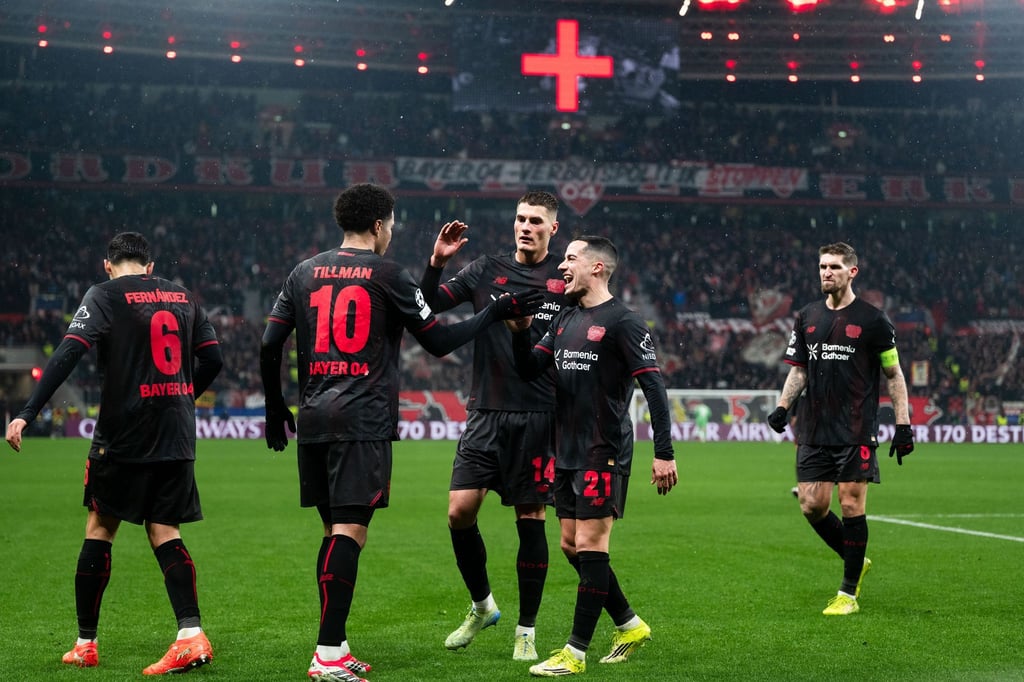 Leverkusen-dominiert-Villarreal-und-macht-Playoffs-klar