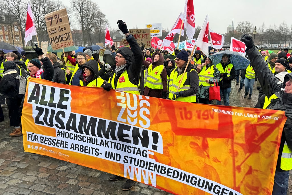Streik mit Wikingerhorn