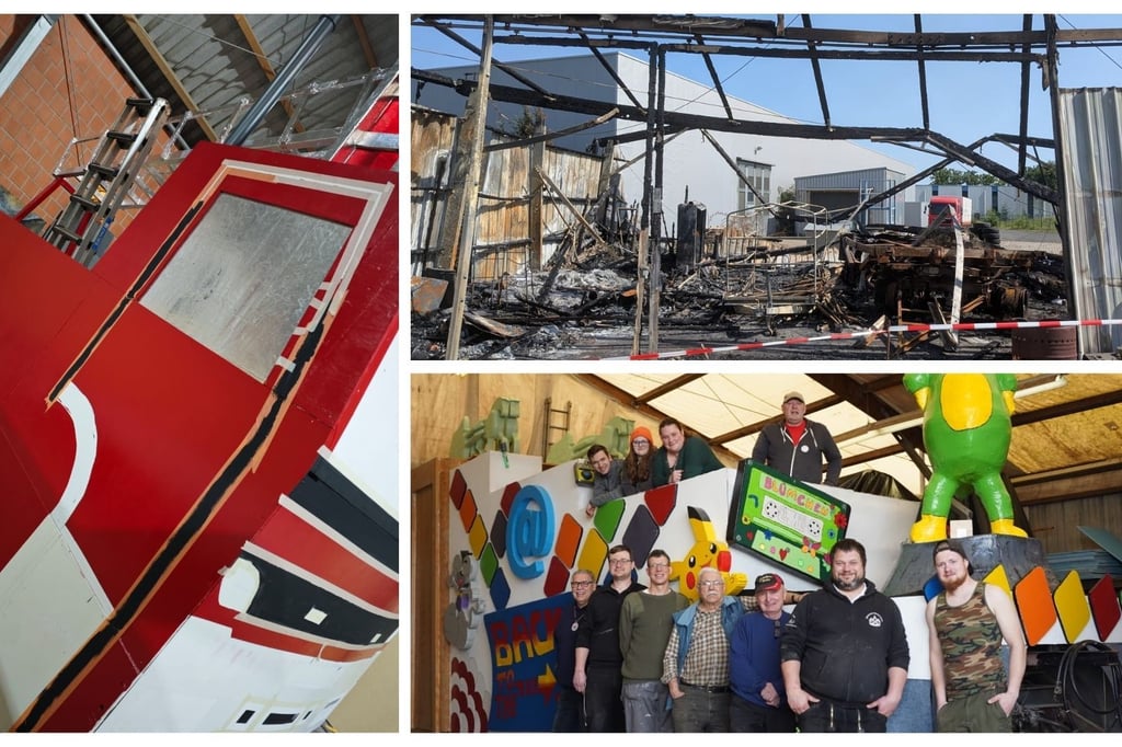 Nach verheerendem Brand: Wagenbauer aus Emsdetten geben nicht auf