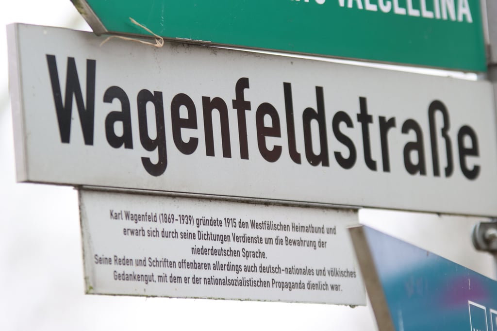 Wie im Münsterland mit umstrittenen Straßennamen umgegangen wird