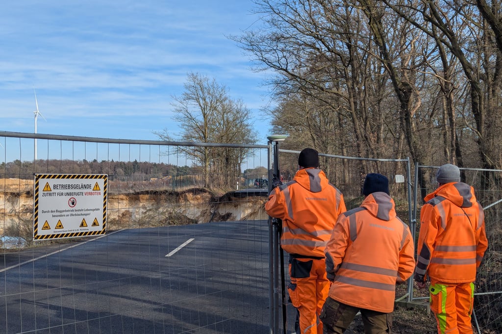 Nach Straßen-Einbruch: Wie es an der Bruchstraße weitergeht