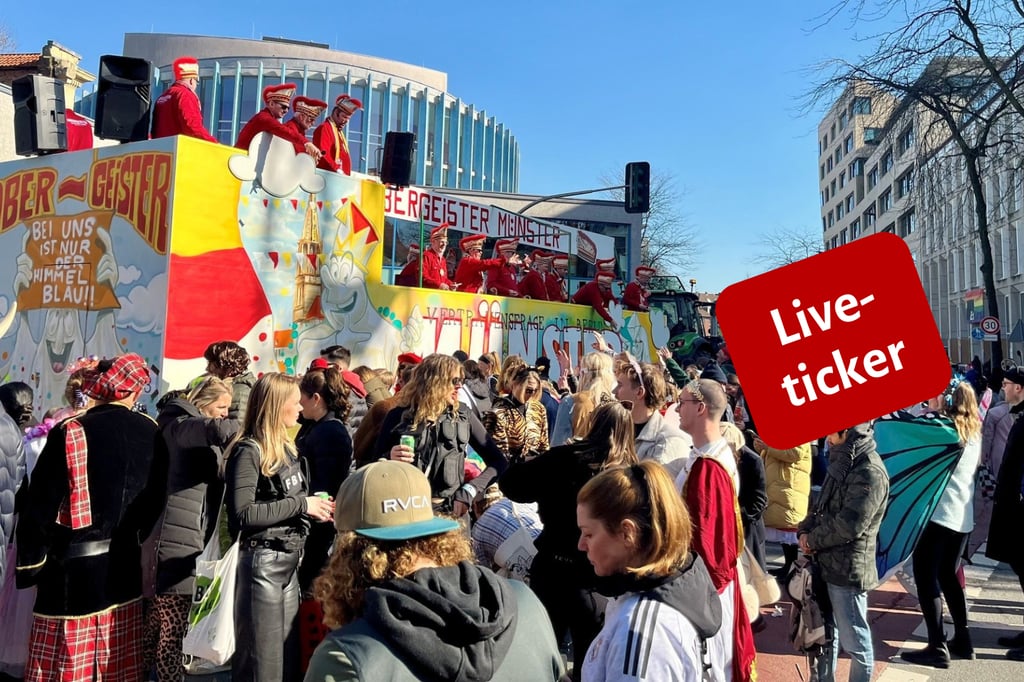 Tausende Jecken beim Umzug erwartet – Münster feiert Rosenmontag