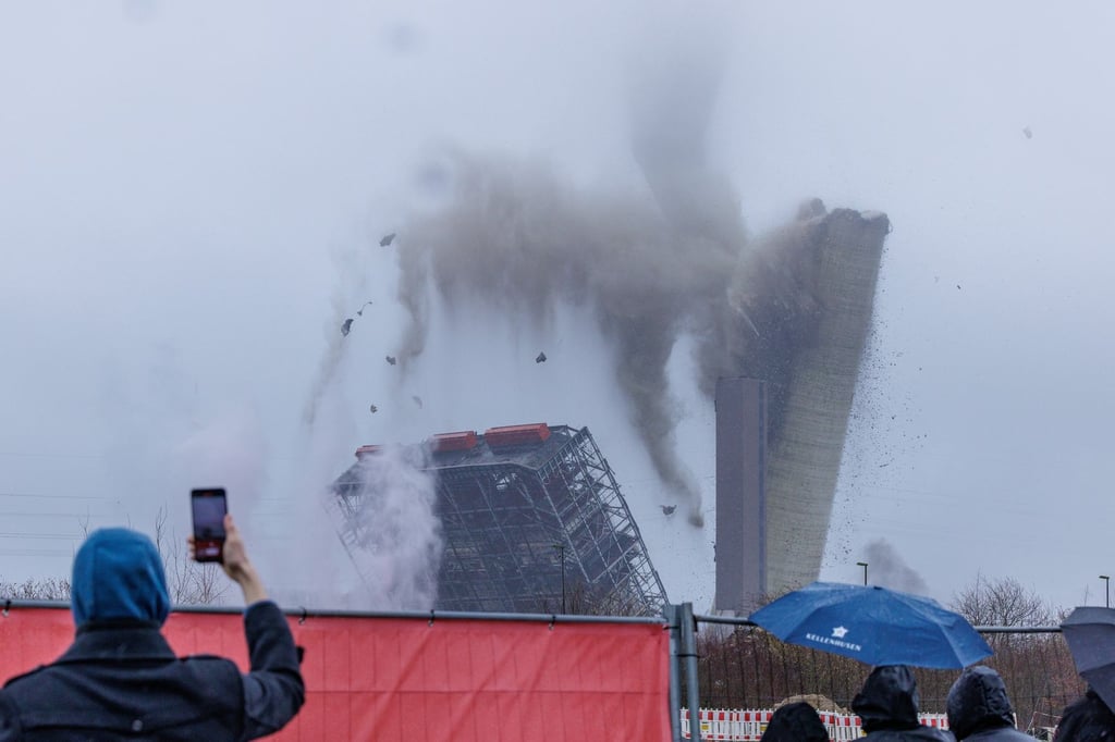 Sprengung in Ibbenbüren: Kraftwerk ist endgültig Geschichte
