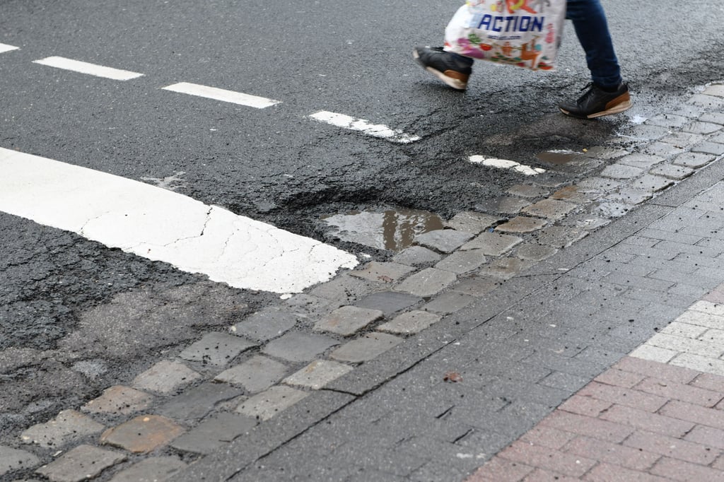 Zahl der Schlaglöcher nimmt sprunghaft zu