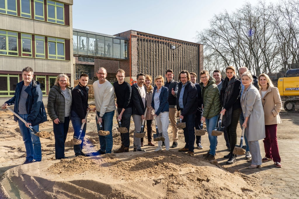 Gesamtschule Münster-West: Bauarbeiten für Erweiterung sind gestartet