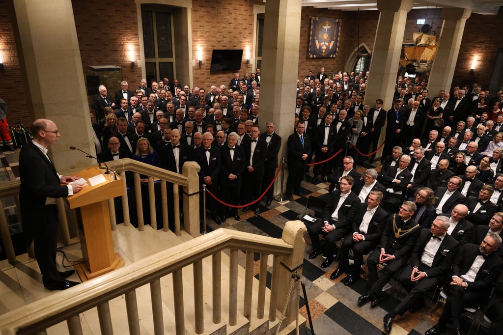 Erst mit dem Kanzler in China, dann beim Kramermahl