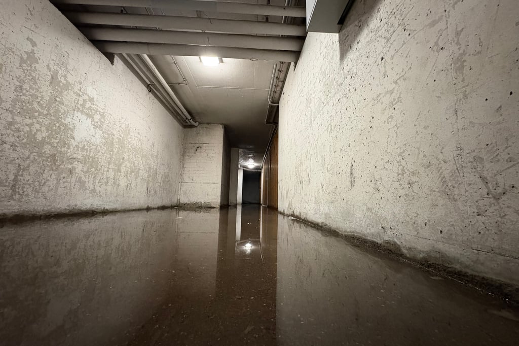 Das Wasser steht im Keller, aber der Vermieter lässt auf sich warten