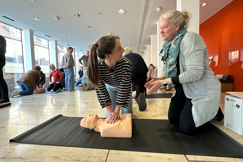 Üben für eine Doppelstunde „Leben retten“