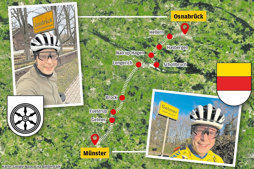 Osnabrück - Münster und zurück: Chefarzt pendelt mit dem Rad zur Arbeit
